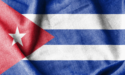 Cuba Cotton Flag