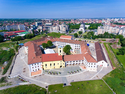 Oradea center fortress main tourist attraction