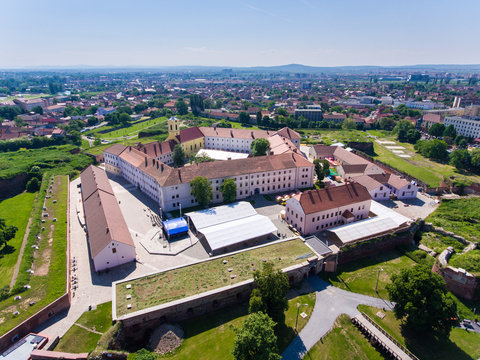 Oradea fort from above