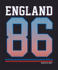 england 86 t shirt graphic 