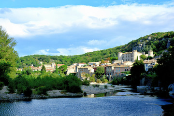 Fototapeta na wymiar FRANCE - Ardèche Vogüé