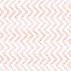 Pink scratched waves. Seamless pattern. Abstract. Simple wavy background. Pale colored grungy texture. Plain backdrop for decoration, wallpaper, web page bg.