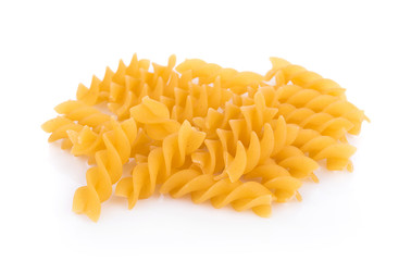 Pasta isolated on white background