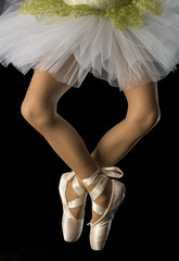 Feet in ballet