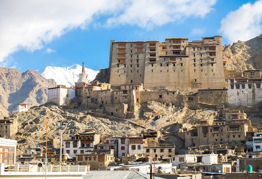 Leh Palace, it is a former royal palace overlooking the Ladakhi Himalayan town of Leh in  Ladakh, Jammu, India