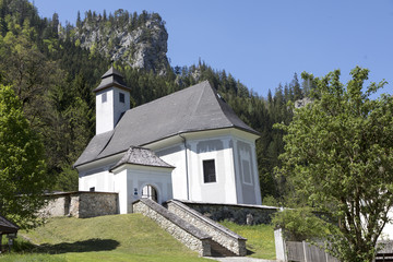 Bergsteigerfriedhof bei Johnsbach, Gesäuse,Steiermark,Österreich