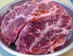 Raw beef