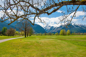 Beautiful golf course Zell am See