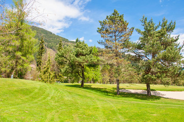 Beautiful golf course Zell am See