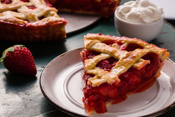 strawberry pie dessert