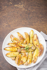 Herb roasted fingerling potatoes. 