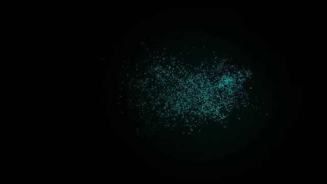 абстракция взрыв текста месяца года разноцветный переход на черном фоне взрыв на частицы 