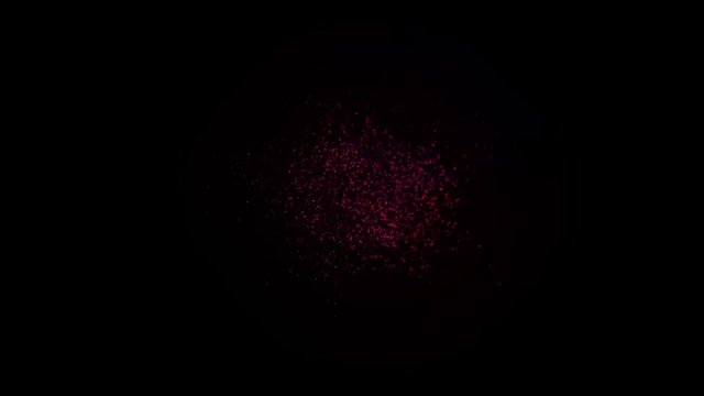 абстракция взрыв текста месяца года разноцветный переход на черном фоне взрыв на частицы 