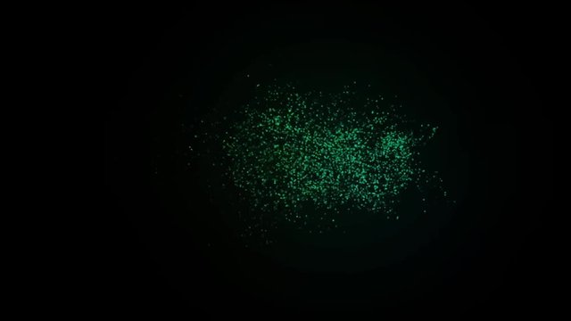абстракция взрыв текста месяца года разноцветный переход на черном фоне взрыв на частицы 