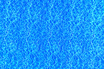 Blue background with blue lines. Blue web on a dark blue background.