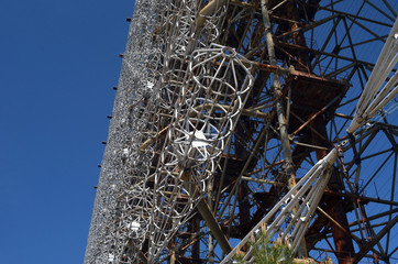 Chernobyl-2.Duga radar. Russian woodpecker. Legacy of ex Soviet cold war times. Chernobyl exclusion...