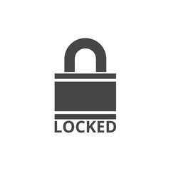 Lock icon, Locked icon