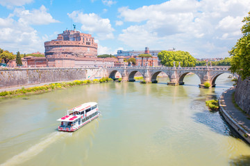 Saint Angel Castle (Castel Sant Angelo) in Rome