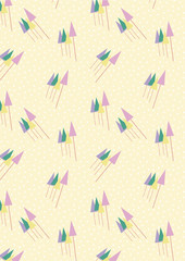 Fondo infantil geométrico