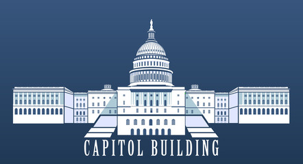 Capitol building of the United States of America