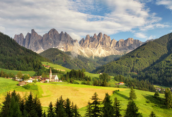 Italy dolomites - Val di Funes