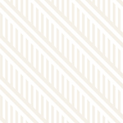 Obraz premium Interlacing Parallel Stripes. Vector Seamless Subtle Monochrome Pattern.