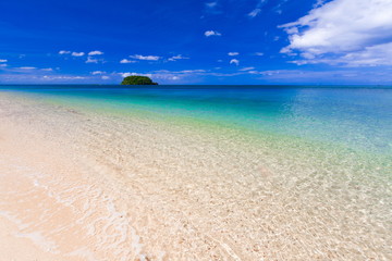 Thailand. Sea background, white sand