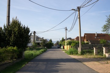 Park in spring. Slovakia
