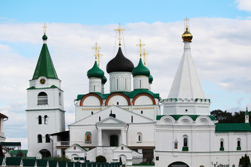 Fototapeta na wymiar Pechersky Ascension Monastery, Nizhniy Novgorod 