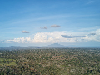 Nicaragua rainforest aerial view