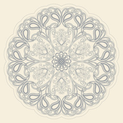 Vector design elements in a traditional Oriental style.