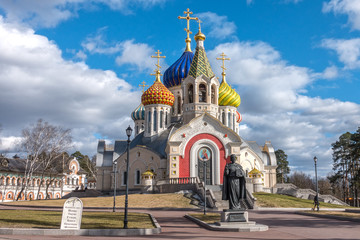 Fototapeta na wymiar Church of the Holy Igor of Chernigov