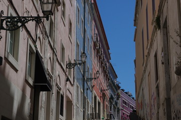 Gasse in Lissabon