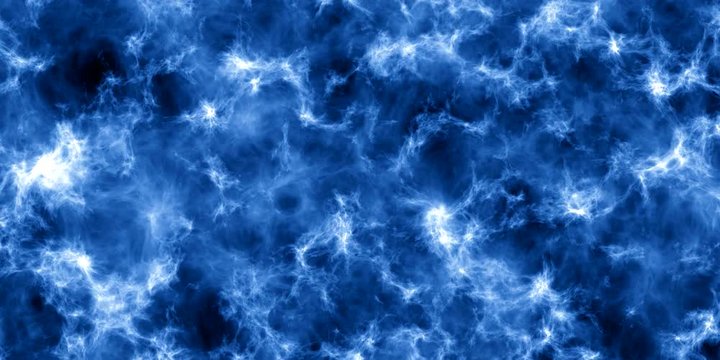 4k Rendered Animation of Blue Energy Flow Sending Electric Signals Background CGI Video