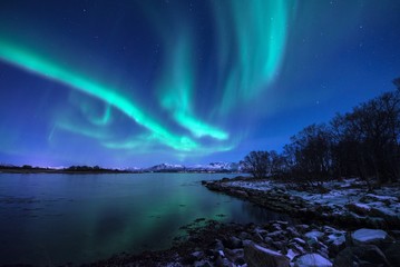 Fototapeta na wymiar Aurora Borealis - Norway