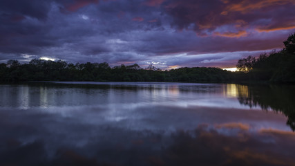 Fototapeta premium Mapperley Reservoir