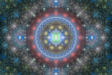 Fractal art background for creative design. Abstract fractal