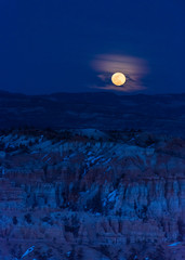 Blue Moon over Bryce
