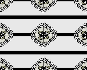 abstract seamless ornament pattern vector illustration