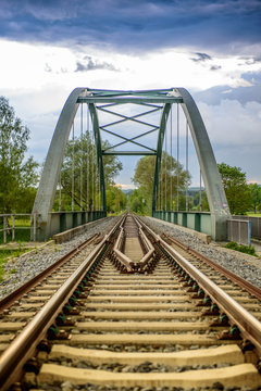 Fototapeta Eisenbahnbrücke