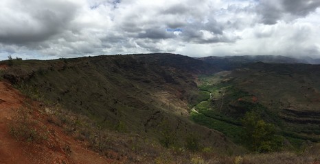 Waimea Canyon Panoramic