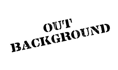 Out Background rubber stamp. Grunge design with dust scratches. Effects can be easily removed for a clean, crisp look. Color is easily changed.