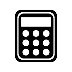 calculator math isolated icon vector illustration design