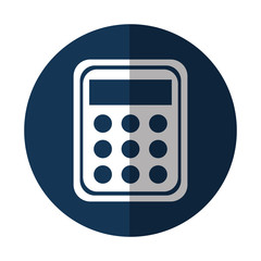 calculator math isolated icon vector illustration design