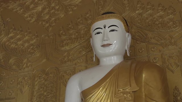 Pathein, Buddha Statue At The Shwemokehtaw Pagoda