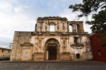 Fototapeta na wymiar Ancient Architecture in Guatemala