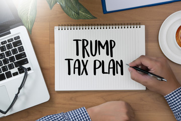 Taxes Time  Document Trump Tax Plan Money Financial Accounting Taxation © onephoto