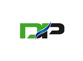 DP company linked letter logo
