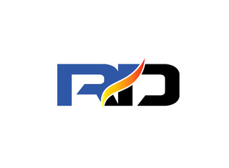 Letter R and D logo
