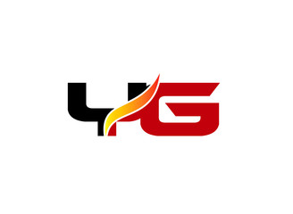 YG letter logo
